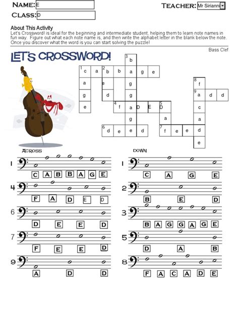 bass crossword